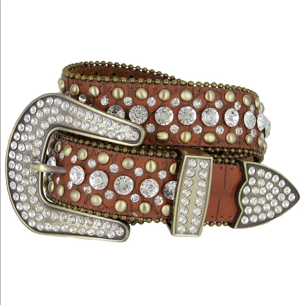 NWOT Western Rhinestone Belt
